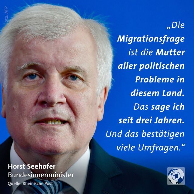 Ein übergroßer Planet steht wie ein glühender Körper in der Landschaft, durchzogen von leuchtend roten Adern, die wie entzündete Blutgefäße wirken – Sinnbild für den überhitzten Stoffwechsel der Erde. Links versinken Häuser in Fluten, rechts zieht eine kleine Gruppe Menschen über vertrockneten Boden davon, während im Hintergrund Fabrikschlote dunklen Rauch in den orange verhangenen Himmel blasen. Das Bild vereint Dürre, Überflutung, Industrialisierung und Flucht zu einem einzigen Moment der Klimakrise „im Jetzt“.